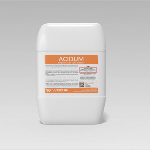 Acidum - Limpiador Acido Desincrustante NO Espumógeno