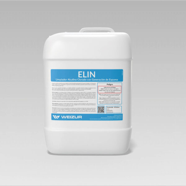 Elin - Limpiador Alcalino Clorado Espumante