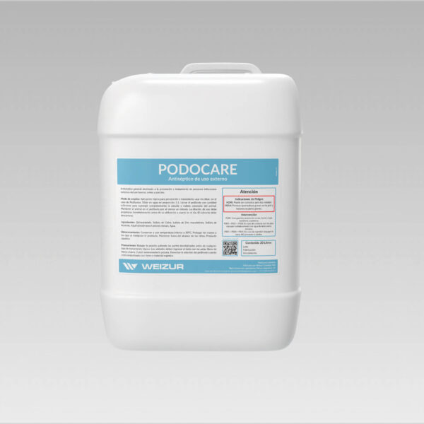Podocare – Solución Desinfectante Pediluvios Glutaraldehido