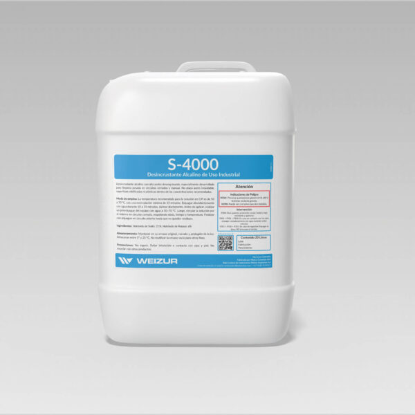 S4000 - Desincrustante Alcalino de Uso Industrial