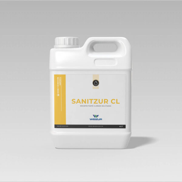Sanitzur CL - Desinfectante Clorado Hipoclorito 12.5%