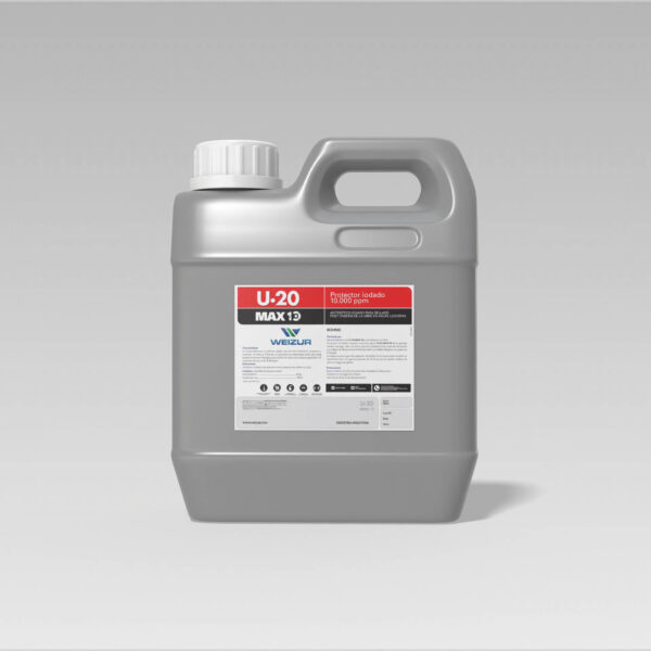 U20 Max - Sellador de Pezones Iodopovidona 10.000ppm